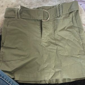 Women’s green skirt